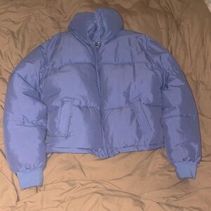 Periwinkle Puffer Jacket